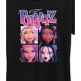 thumbnail image 3 of Bratz - Bratz Photo - Cloe Yasmin Sasha Jade - Women's Short Sleeve Graphic T-Shirt, 3 of 5