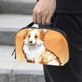 thumbnail image 2 of Pixel Dog Digital Pouch with Oxford Cloth, Waterproof, 5.9x9.44x3.14 in, for Hard Drive Bags, USB Pouch, Charger Cord Organizer, Cable Organizer Clips, 2 of 6