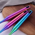 thumbnail image 3 of 304 Stainless Steel Fish Spatula, Turner with Vacuum Ergonomic Handle(Rainbow), 3 of 6