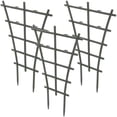 thumbnail image 1 of Hytrove 3Ud Soporte Trellis Negro Para Plantas De Jardín Como Frijoles, Uvas Y Kiwis, 1 of 8