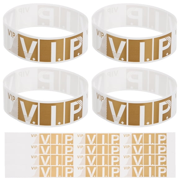 CIMAXIC wristbands for events 200Pcs VIP Wristbands Party Wristbands Bracelet for Events Concerts Fairs Festivals Party,9.84"X0.67"(LxW)