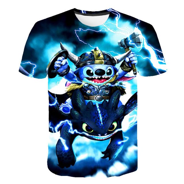 Camisetas de punto para niños, camisetas de verano de manga corta para niños, camisetas de punto, ropa informal de dibujos animados para niños de 1 a 14 años, camisetas 13T Gao Jinjia LED