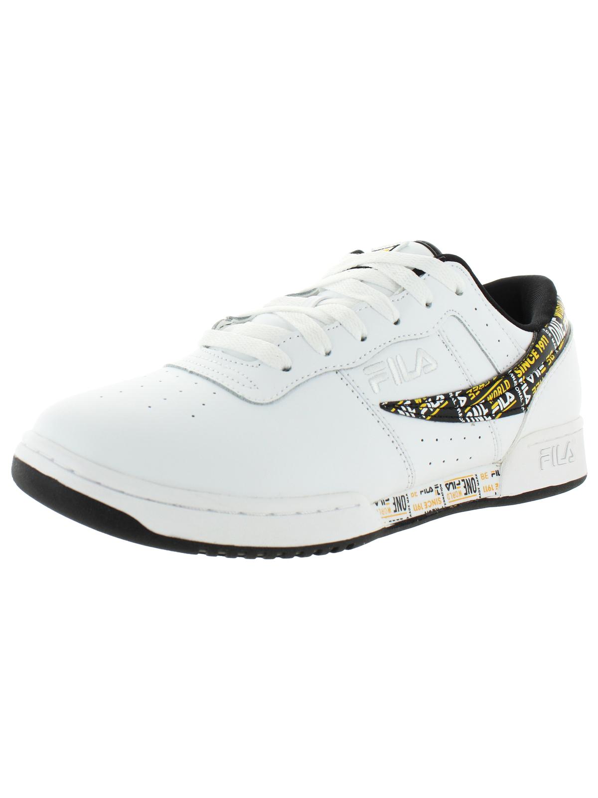 mens white trainers leather