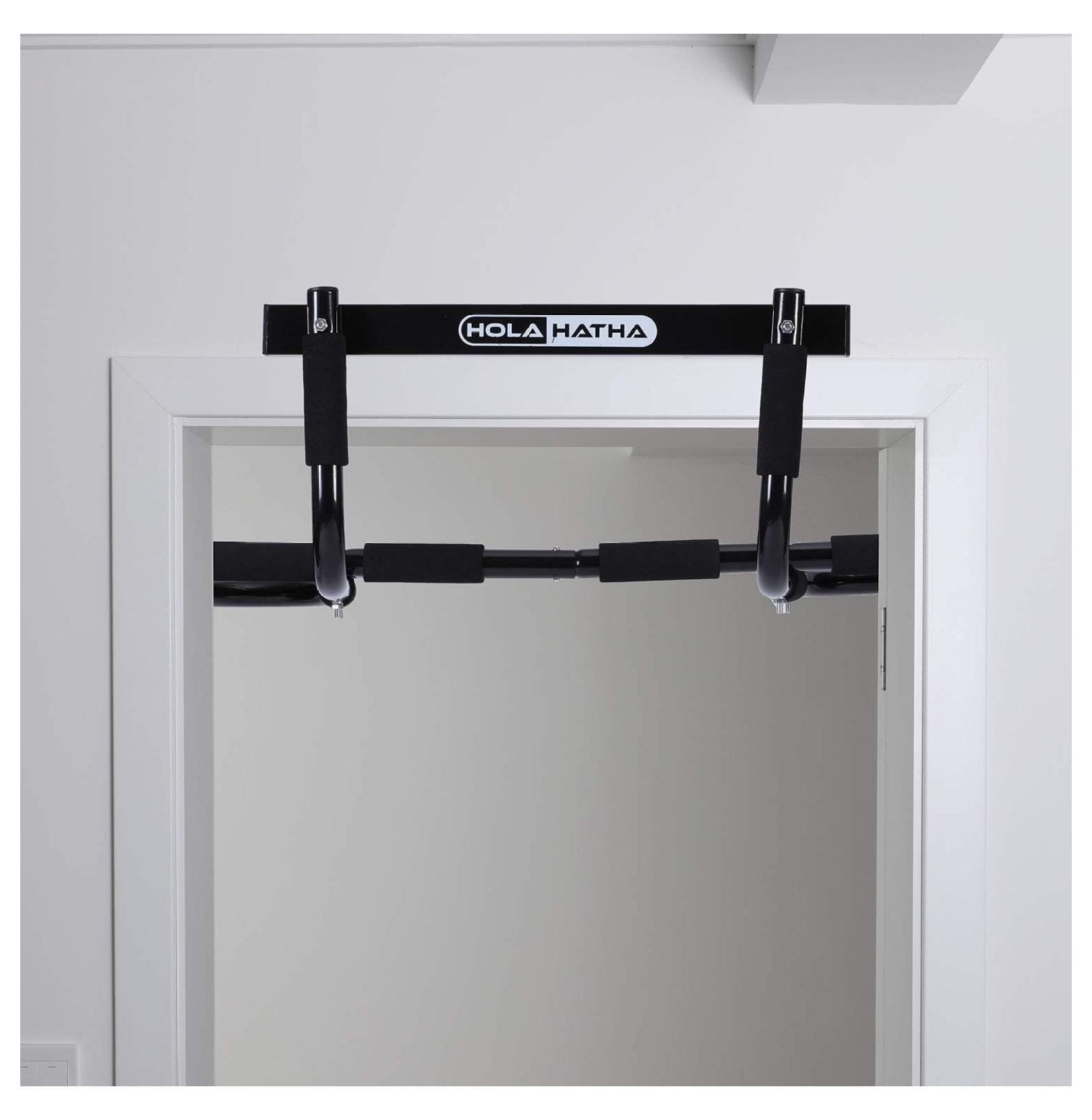 Heavy Duty Door Way Pull Up Bar Chin Up Dip Station for Multiuse Doorway Portable Home Fitness Gym Workout to Build Upper Body Strength