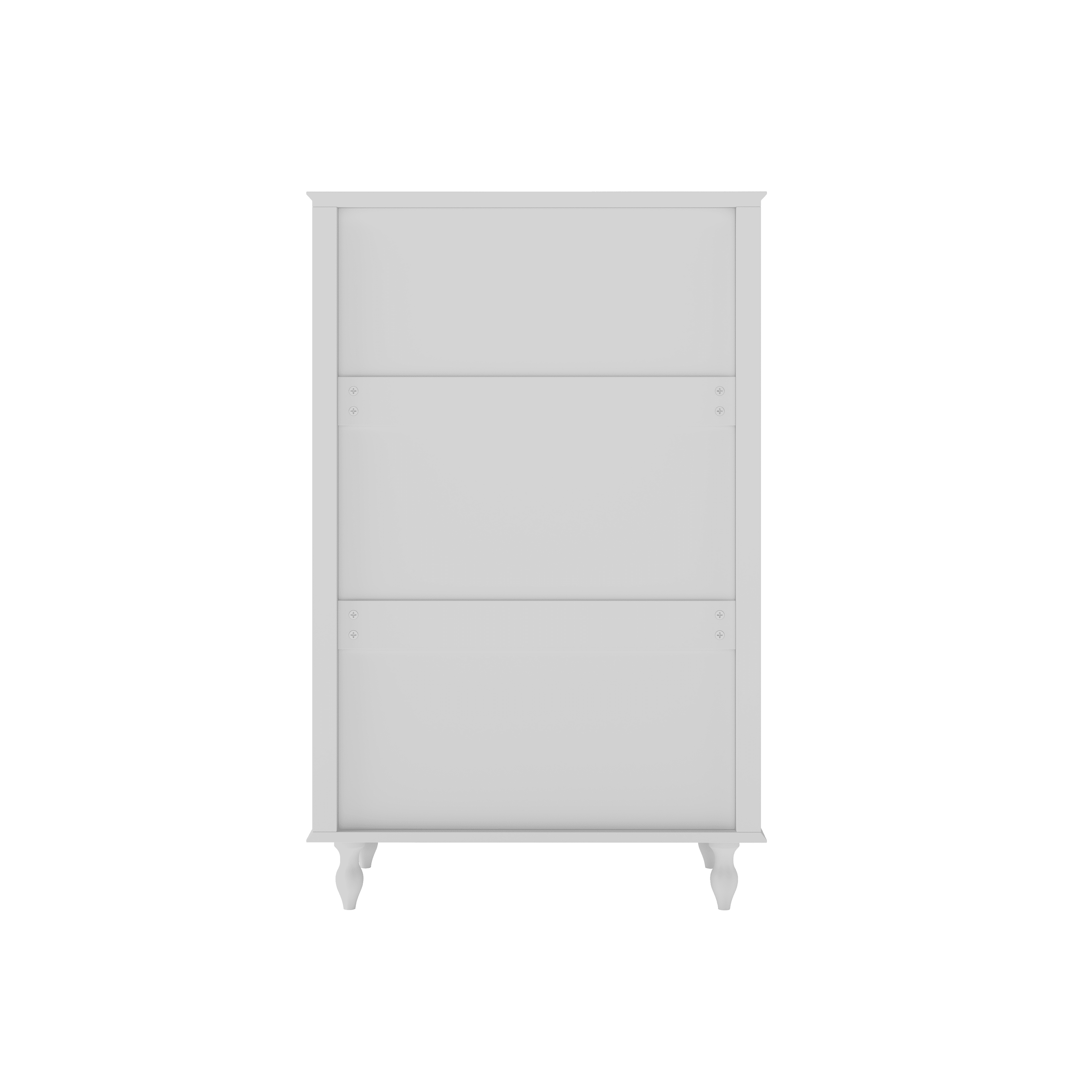 Aukfa 46.5" Ribbed Glass Door Sideboard Cabinet,Wood Sideboard Storage Cabinet w/ 2 Drawers for Dining Room Hallway Entryway,White