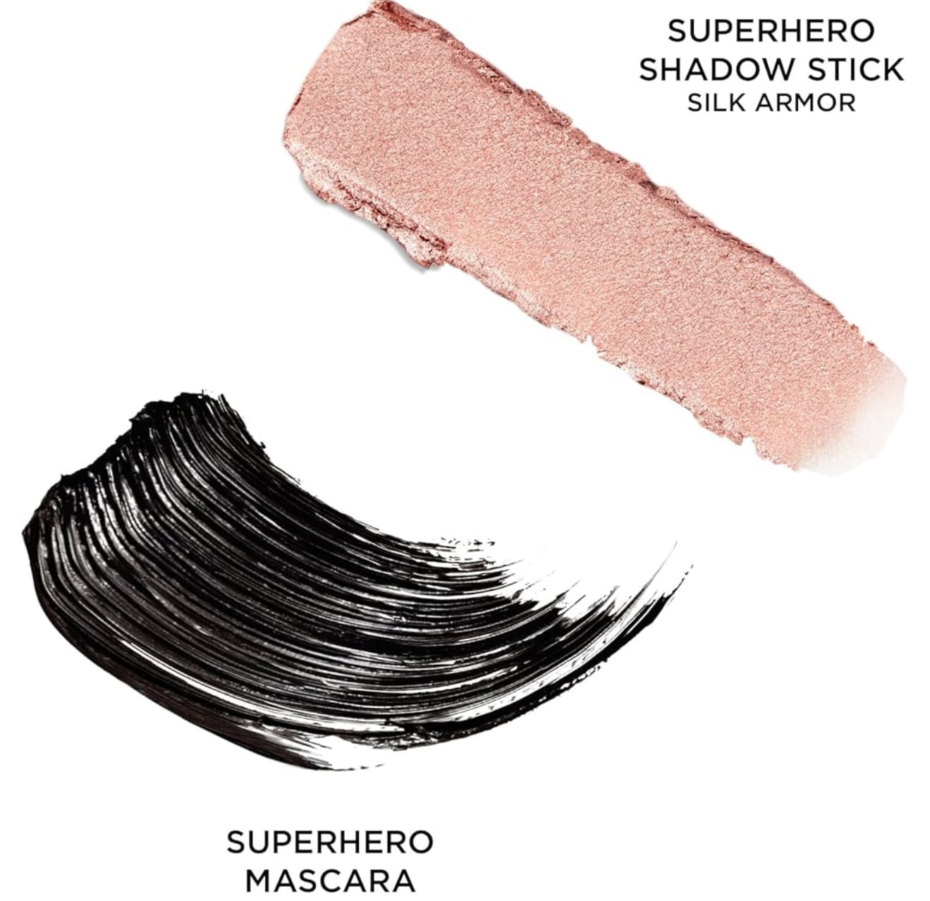 IT COSMETICS Your Superhero Eye Duo Mascara & No-Tug Shadow Stick Silk Armour