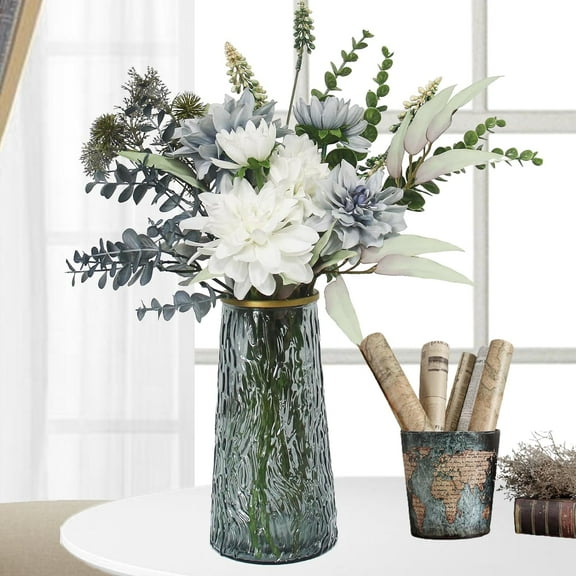 Fake Flowers in Vase,Artificial Flowers,Table Centerpieces for Dining Room,Fauk Flowers in Vase,Kitchen Decor,Coffee Table Decor