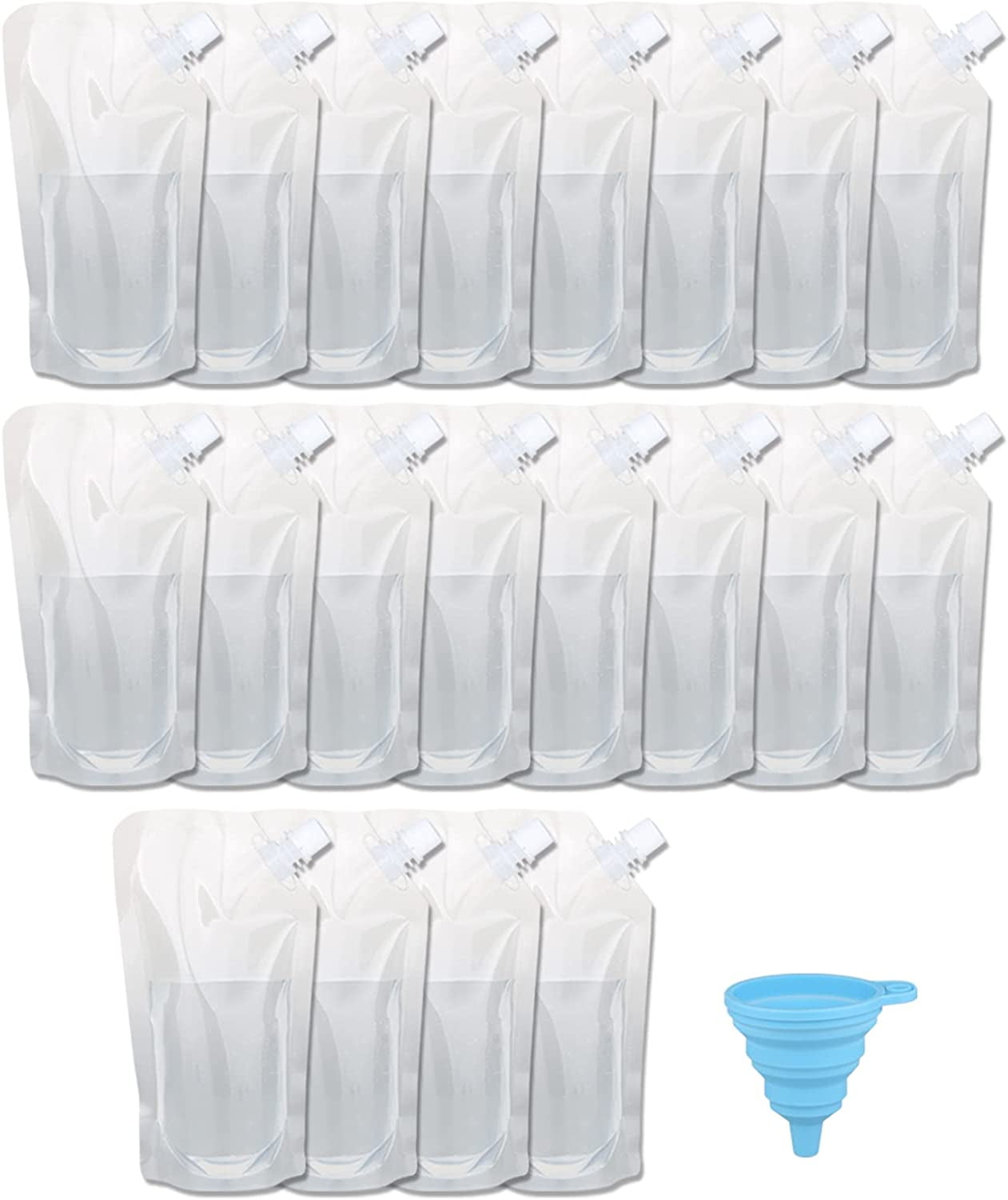 8oz Flasks Concealable and Reusable Drink Pouches Reusable Sneak Travel