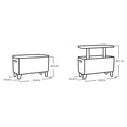 thumbnail image 4 of Keter Bar Brise 17 Gallons Refroidisseur avec Pop-Up Table Dessus Bar Panier, Espresso Brun, 4 of 12