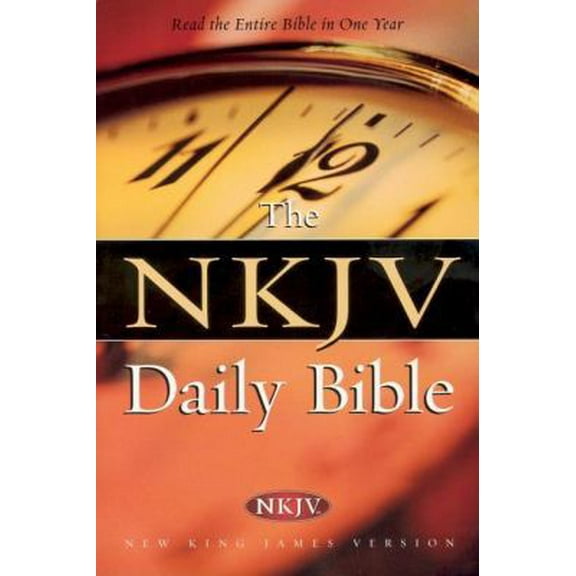 Pre-Owned Daily Bible-NKJV (Paperback) 0718010841 9780718010843
