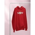 thumbnail image 3 of Yesterday Tomorrow Now! Hoodie Women -Image by Shutterstock, Female Small, 3 of 4