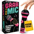 thumbnail image 1 of Juego de mesa de karaoke Lucky Egg Grab The Mic oficial para 8+ años, 1 of 6