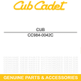thumbnail image 6 of CUB CADET 984-0042C Friction Wheel Assembly SWE STE CSV260 926TE 926STE 926SE, 6 of 9
