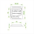 thumbnail image 5 of Módulo LoRa Node AM02 Cubecell SX1262 para LoRa IoT A, Compatible con Desarrollo Secundario de la Plataforma para , 433-510 MHz, 5 of 5
