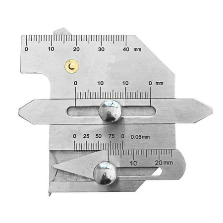 

BAMILL Welding gauge bead height welding seam gap gage inspection ruler Detect Pipes