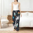 thumbnail image 6 of Lsque Space Print Women's Pajama Pants, Lounge Pant - Comfortable Home Wear,Elastic Waistband, Stylish Design-Small, 6 of 9