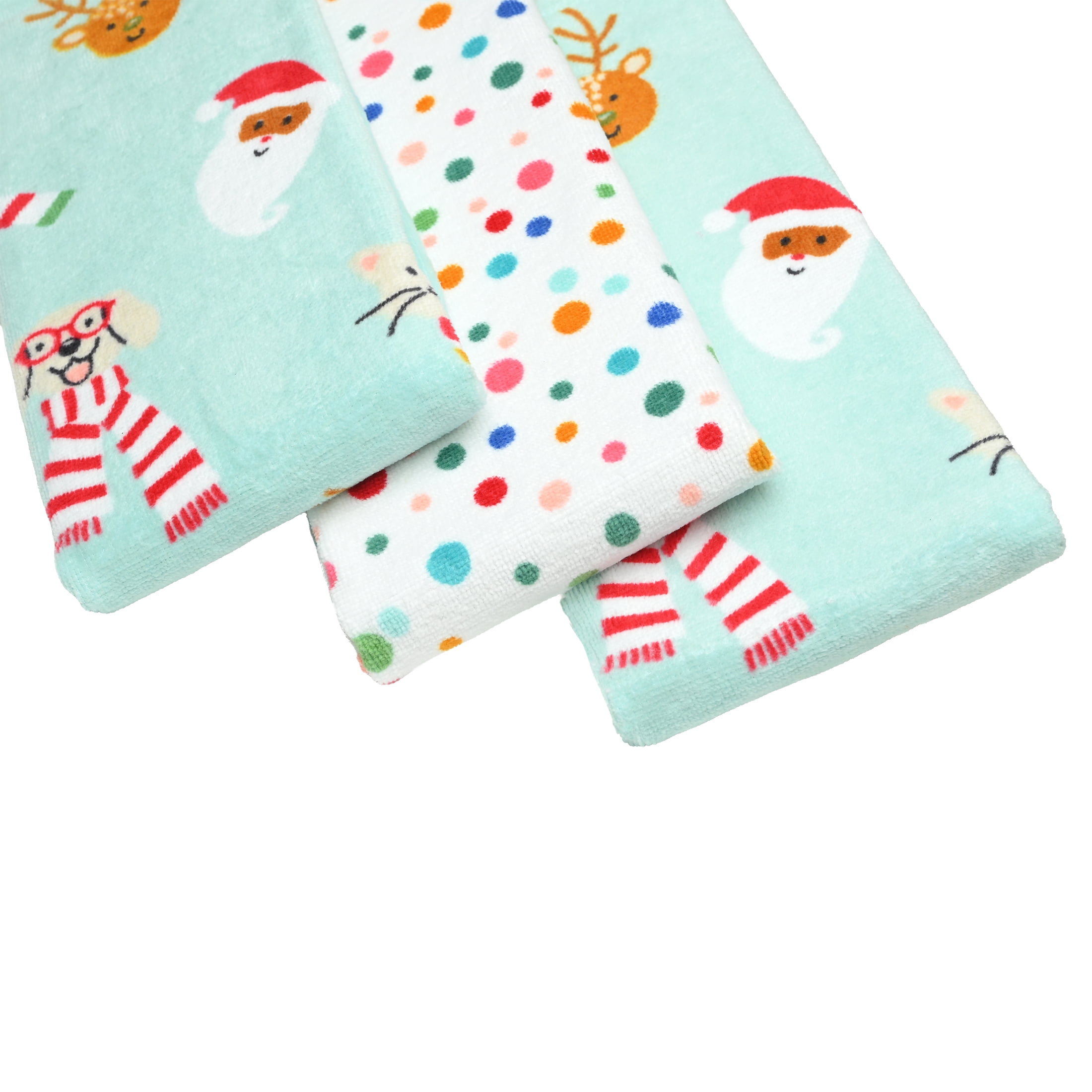 Holiday Time 3PK Hand Towel