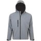 thumbnail image 1 of SOLS - Chaqueta/Cazadora Soft Shell con capucha Modelo Replay hombre caballero (Gris piedra) SOLS UTPC410_greymarl, 1 of 3