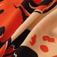 thumbnail image 4 of Camisas Vaqueras Para Hombre XXL Camiseta de manga corta con solapa y hebilla con estampado de y ocio para hombre (Orange, XL), 4 of 7