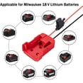 thumbnail image 3 of Eigraketly Convertidor de batería, adaptador electrónico, conector de alimentación de base, conversión de repuesto profesional para el hogar, repuesto Herramientas eléctricas Eigraketly TO010234-00B, 3 of 6