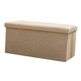 thumbnail image 4 of de zapatos otomano de almacenamiento, caja duradera, reposapiés, taburete portátil de alta resistencia, asiento para decoraciones del hogar, Gloria Otomana de almacenamiento, 4 of 9