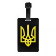 thumbnail image 1 of Custom Special Forces Of Ukraine Luggage Tag With Name Card Alpha Group Privacy Cover ID Label for Travel Bag Suitcase, 1 of 1