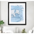 thumbnail image 2 of Giant Art 30x40 Purple Wave Matted and Framed in Silver, 2 of 3