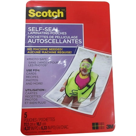 laminating sealing scotch pouches