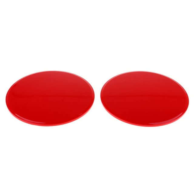 2 Pack Sliders d'Exercice Hauts, Disques de Glissement Rouges