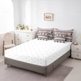 thumbnail image 4 of Western Boho Bed in a Bag King Size Comforter Set 7 Pieces,Bull Skull Dream Catchers Bedding Sets Tribal Arrow Aztec Bohemian Sheet Set with Comforter, 4 of 5