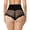 Black, variant on LILVIGOR Tummy Control Shapewear Panties for Women Lace Shaping Underwear High Waist Slimming Seamless Body Shaper Briefs