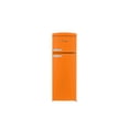 thumbnail image 1 of Classic Retro 7.5 cu ft Top Mount Refrigerator in Creamscicle Orange, 1 of 7