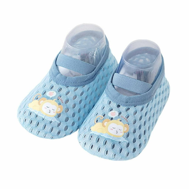 Toddler Boys Girls Socks First Soft Breathable Outdoor Stretchy For Kids Size 2-4T