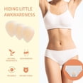 thumbnail image 3 of PHCOMRICH 3 Pcs Coussinets d'Orteil Camel, Garde en Silicone Invisible Sans Couture, Réutilisable pour Leggings, Maillots de Bain (m), 3 of 6