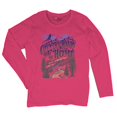 thumbnail image 5 of Country Roads Take Me Home Women's Long Sleeve T-shirt Rustic Mountains Road Trip Music, 5 of 7