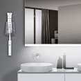 thumbnail image 5 of Soporte multifunción para cepillos de dientes, soporte para pasta de dientes y portavasos, seco, acero inoxidable, montaje en pared (PAQUETE DE 2) -, 5 of 5