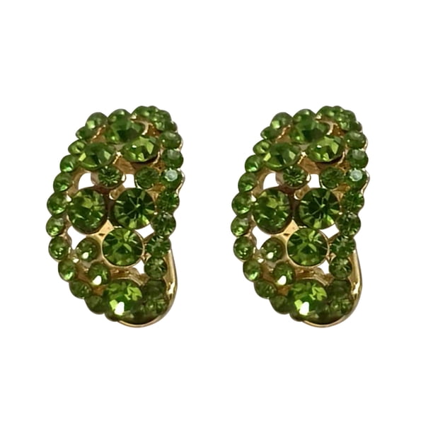 925 Plata Creado Pendientes de aro Mujeres Boda Pendientes de fiesta