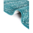 thumbnail image 7 of Unique Loom Aarhus Collection Area Rug - Traditional (2' x 6' 1" Runner Blue/Ivory), 7 of 7