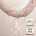 thumbnail image 5 of Unique Bargains 100% Cotton Absorbent Bath Towel Set 27"x54" Misty Rose 2 Pcs, 5 of 8