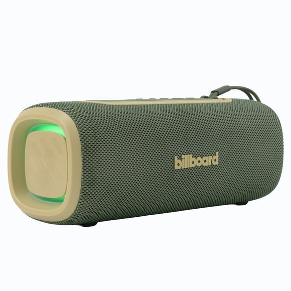 Bocina Bluetooth Billboard Nomad Go 30W RMS Portátil IPX5 con Luz LED RGB y TWS