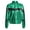 Green, variant on TiaoBug Boys Girls Shiny Metallic Bomber Jacket Motorcycle Windbreaker Long Sleeve Zipper Coats Black 14