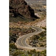 thumbnail image 2 of Susan Vizvary Photography 23x32 Black Ornate Wood Framed with Double Matting Museum Art Print Titled - Kingman Curved Road, 2 of 4