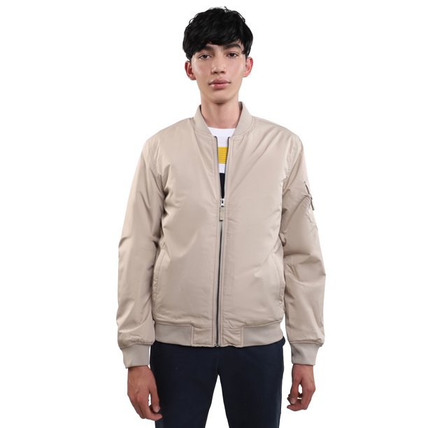 LOB Hombre Cazadora Tipo Bomber Con Cuello En Rib LOB CCLI0128