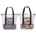 thumbnail image 4 of Bolsa De Picnic, Compartimento De Nevera De Malla Con Cremallera, Bolsa De Playa Cerrada, Bolsa De Picnic, Bolsa De Refrigeración Para Exteriores, Verano, Camping, Picnic Eigraketly OD015739-02, 4 of 6