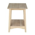 thumbnail image 4 of International Concepts Solid Wood Bomby Tall Unfinished End Table, 4 of 7