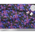 thumbnail image 3 of Soimoi Crepe Silk Fabric Two Tone Camouflage Print Sewing Fabric Yard 42 Inch Wide, 3 of 3