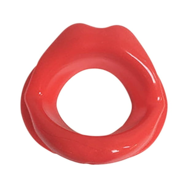 Xihbxyly Ejercitador de Labios Flexible, Dispositivo de Lifting Facial Antiarrugas, Boquilla Adelgazante Portátil, para Uso En Casa o En La Oficina, Solución para Mejorar La Belleza.