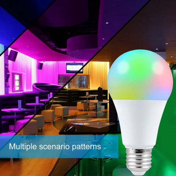 Bombilla Led Para Focos Regulables Bombilla LED Bombilla de foco ecológica para la sala de estar del dormitorio del hogar (RGBWW + 10w)