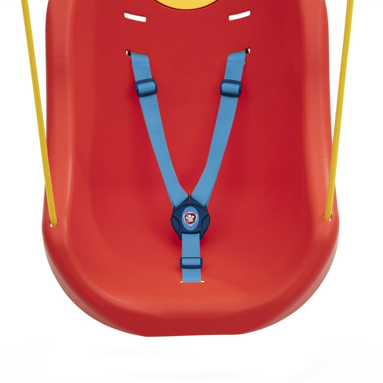 Nick Jr. PAW Patrol 2 in 1 Outdoor Swing by Delta Children For Babies and Toddlers Full Bucket Seat Walmart