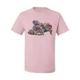 thumbnail image 3 of Tired Sleeping Cat | I Wish I Was My Cat Funny Colorful Kitty | Dean Russo Art Animal Lover Men's T-Shirt, Light Pink, XX-Large, 3 of 6